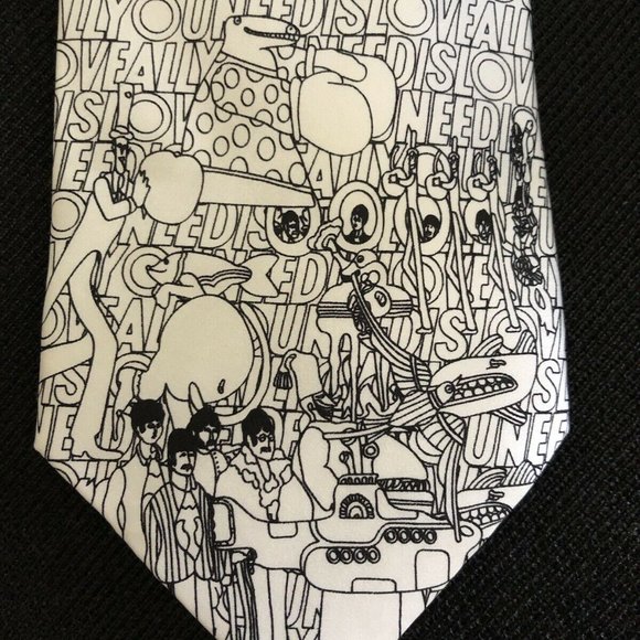 The Beatles All You Need Is Love Tie - Picture 2 of 5